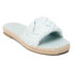 BEACH by Matisse Ivy Espadrille Flat Womens Blue Casual Sandals IVY-460