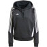 Фото #1 товара Толстовка женская Adidas Tiro 24 Hooded черная IJ5607