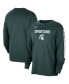 Men's Green Michigan State Spartans Slam Dunk Long Sleeve T-shirt Зеленый, XL - фото #1