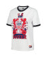 ფოტო #2 პროდუქტის Women's by New Era White USWNT Throwback Ringer T-shirt