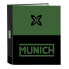 Ring binder Munich Caviar Green Black A4 27 x 33 x 6 cm