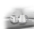 Фото #7 товара Электрический чайник Morphy Richards Evoke - 1.5 л - 2200 Вт - Белый - Металлический - Индикатор уровня воды - Беспроводный