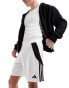 adidas Tiro 24 shorts in white