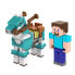 Фото #3 товара Фигурка Minecraft Steve And Horse With Armor Фигурка (Игровые наборы и фигурки)