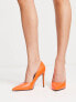 Фото #5 товара Туфли ASOS DESIGN Penza Orange High Heels