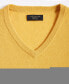 Фото #2 товара Men's V-Neck Cashmere Sweater, Created for Macy's