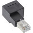 Фото #4 товара InLine patch cord adapter Cat.6A - RJ45 male / female - angled 90° to the right