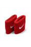 Swoosh Wristbands 2 Pk Varssty Red/white Osfm,one Size/5