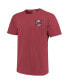 Men's Maroon Mississippi State Bulldogs Dude Baseball Comfort Color T-shirt