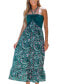 Фото #1 товара Women's Paisley Print Ruffled Beach Dress