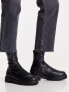 ASOS DESIGN – Anton – Sock-Boots in Schwarz