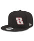 Фото #1 товара Men's Black Kyle Busch 9FIFTY Flawless Adjustable Hat