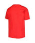 ფოტო #3 პროდუქტის Youth Red Houston Rockets Vs Block Essential T-shirt