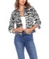 Фото #1 товара Women's Camo Denim Jacket