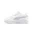 Фото #5 товара Puma Cali Dream Snake Print Lace Up Youth Girls White Sneakers Casual Shoes 392