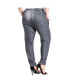 ფოტო #3 პროდუქტის Women's Plus Size Tencel Denim Pleated Jogger Pants