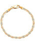 ფოტო #1 პროდუქტის Children's Valentino Star Links Bracelet in 14k Gold