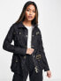 Barbour International moto jacket in black