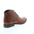 Фото #16 товара Roan by Bed Stu Proff F804019 Mens Brown Leather Lace Up Casual Dress Boots