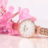 Фото #6 товара Наручные часы Guess women's Analog Pink Silicone Watch 34mm.