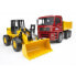 Фото #3 товара Bruder Construction truck with articulated road loader - Multicolor - ABS synthetics - 3 yr(s) - 1:16 - 175 mm - 415 mm