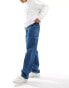 Dr Denim Colt Worker baggy fit wide leg jeans in stream mid retro wash