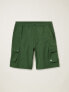 Фото #2 товара Bonobos Fielder Utility Cargo Short Men's XL Green Polyester Flat Front Stretch