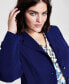 Фото #4 товара Plus Size Two-Button Blazer