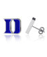 ფოტო #1 პროდუქტის Women's Duke Blue Devils Enamel Post Earrings