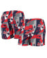 Фото #2 товара Плавки мужские FOCO с геометрическим принтом, цвета темно-синий и красный, New England Patriots