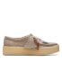 Фото #1 товара Clarks Wallabee Cup 26168575 Womens Gray Oxfords & Lace Ups Casual Shoes