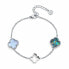 Elegant steel bracelet with mother-of-pearl Liberta 32391