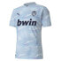 Puma Valencia Cf 3Rd V Neck Short Sleeve Soccer Jersey Mens Blue, Grey 757472-0