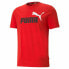 Фото #1 товара Футболка мужская с коротким рукавом PUMA Essentials+ 2 Col Logo красная