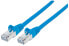 Фото #1 товара Intellinet Network Patch Cable - Cat7 Cable/Cat6A Plugs - 30m - Blue - Copper - S/FTP - LSOH / LSZH - PVC - Gold Plated Contacts - Snagless - Booted - Polybag - 30 m - Cat7 - S/FTP (S-STP) - RJ-45 - RJ-45 - Blue