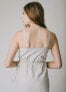 ფოტო #3 პროდუქტის Women's Ruffle Hem Wrap Dress