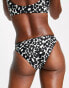 Фото #4 товара Noisy May high waisted bikini bottoms in 70's daisy print