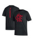 Men's Black CR Flamengo Vertical Back T-Shirt