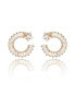 ფოტო #1 პროდუქტის Shooting Star Earrings with White Diamond Cubic Zirconia