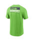 Фото #2 товара Men's Neon Green Seattle Seahawks Team Incline T-shirt