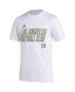 Фото #3 товара Men's White LAFC Team Jersey Hook AEROREADY T-shirt
