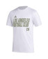 Men's White LAFC Team Jersey Hook AEROREADY T-shirt