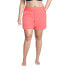 Plus Size 5" Quick Dry Swim Shorts with Panty