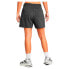 UNDER ARMOUR Rival Terry 4in Shorts Castlerock Full Heather / Black, M - фото #3