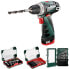 Фото #1 товара Metabo Akku-Bohrschrauber-Set PowerMaxx BS mit 1x 2,0 Ah + Ladegerät in Tasche + Bitset + Metallbohrer + Holzbohrer