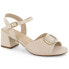 Фото #1 товара Elegant high-heeled sandals Sergio Leone W SK435B, beige pearl