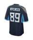 Фото #3 товара Men's Frank Wycheck Navy Tennessee Titans Game Retired Player Jersey