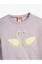 Фото #31 товара 4wmg10120ak 360 Lila Kız Bebek Pamuk Jersey Sweatshirt