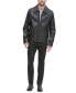 Фото #2 товара Men's Leather Jacket, Created for Macy's