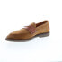 Фото #8 товара Bruno Magli Sanna BM2SNAB1 Mens Brown Suede Loafers & Slip Ons Penny Shoes 10.5